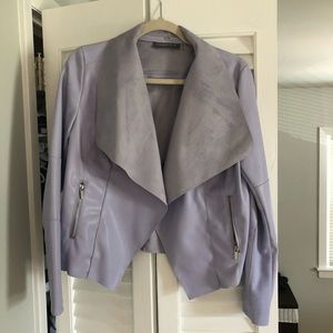 Faux Leather Moto Jacket